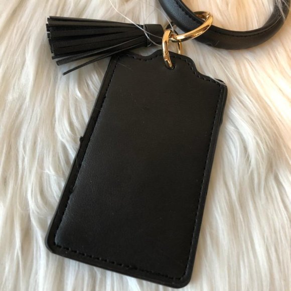 Imoshion Sequin Leopard Wristlet Card Case - Picture 5 of 5